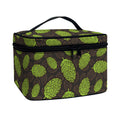 Cute Hop Cone Pattern Print Travel Makeup Bag