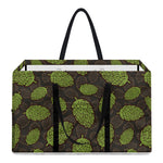 Cute Hop Cone Pattern Print Utility Tote Bag