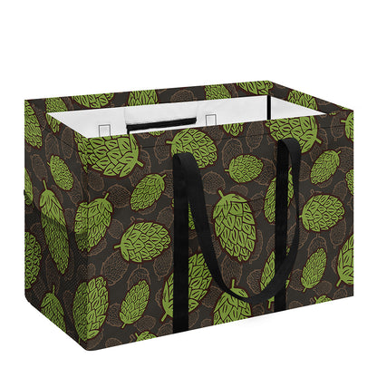 Cute Hop Cone Pattern Print Utility Tote Bag