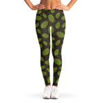 Cute Hop Cone Pattern Print Women's Leggings