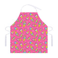 Cute Ice Cream Pattern Print Adjustable Apron