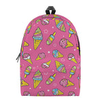 Cute Ice Cream Pattern Print Backpack