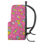 Cute Ice Cream Pattern Print Backpack