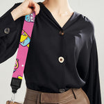 Cute Ice Cream Pattern Print Bag Strap