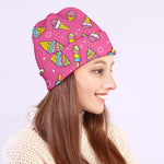 Cute Ice Cream Pattern Print Beanie