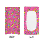 Cute Ice Cream Pattern Print Changing Pad Cover