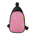 Cute Ice Cream Pattern Print Sling Bag
