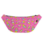 Cute Ice Cream Pattern Print Fanny Pack