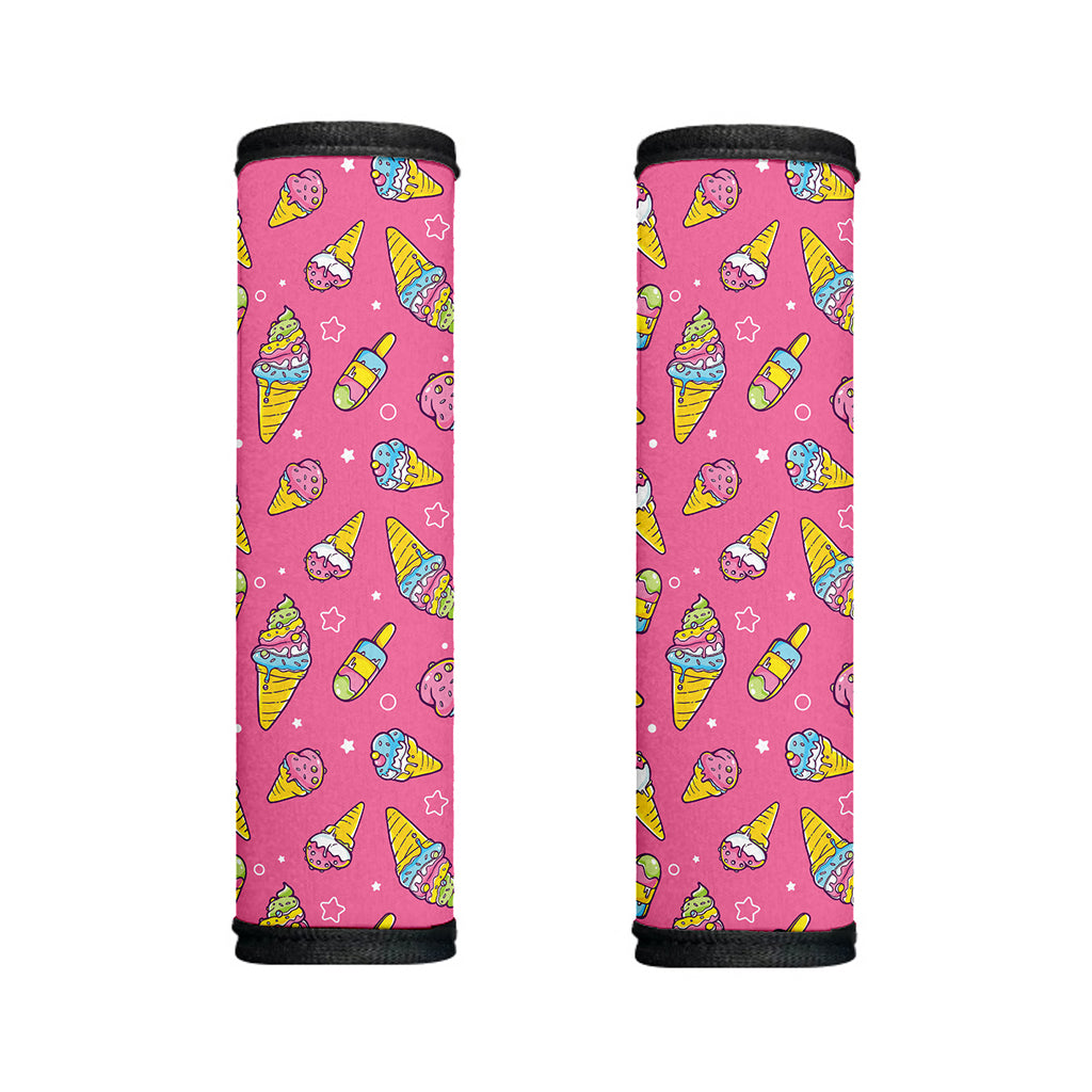 Cute Ice Cream Pattern Print Handle Covers