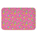 Cute Ice Cream Pattern Print Indoor Door Mat