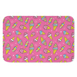 Cute Ice Cream Pattern Print Indoor Door Mat