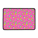 Cute Ice Cream Pattern Print Kitchen Mat