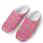 Cute Ice Cream Pattern Print Mesh Casual Shoes