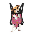 Cute Ice Cream Pattern Print Pet Carrier Backpack