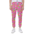 Cute Ice Cream Pattern Print Joggers