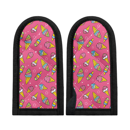 Cute Ice Cream Pattern Print Skillet Handle Cover