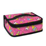 Cute Ice Cream Pattern Print Small Lunch Bag