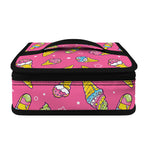 Cute Ice Cream Pattern Print Small Lunch Bag