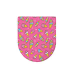 Cute Ice Cream Pattern Print Toilet Lid Cover