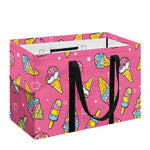 Cute Ice Cream Pattern Print Utility Tote Bag