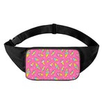 Cute Ice Cream Pattern Print Waist Bag
