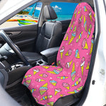 Cute Ice Cream Pattern Print Waterproof Car Seat Cover