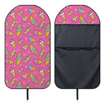 Cute Ice Cream Pattern Print Waterproof Car Seat Cover