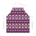 Cute Indian Tribal Elephant Print Adjustable Apron