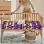 Cute Indian Tribal Elephant Print Baby Crib Sheet