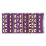 Cute Indian Tribal Elephant Print Beach Towel