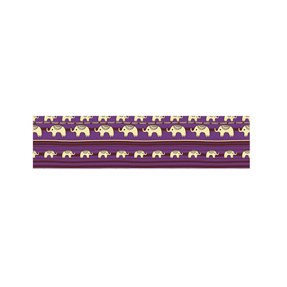 Cute Indian Tribal Elephant Print Bed Runner