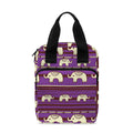 Cute Indian Tribal Elephant Print Bible Tote Bag