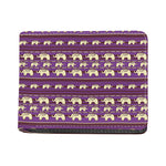 Cute Indian Tribal Elephant Print Bifold Wallet