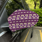 Cute Indian Tribal Elephant Print Car Side Mirror Covers