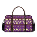 Cute Indian Tribal Elephant Print Duffle Bag