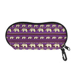 Cute Indian Tribal Elephant Print Glasses Case