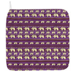 Cute Indian Tribal Elephant Print Hand Towel