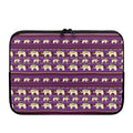 Cute Indian Tribal Elephant Print Laptop Sleeve