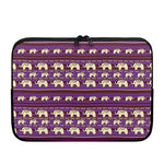 Cute Indian Tribal Elephant Print Laptop Sleeve