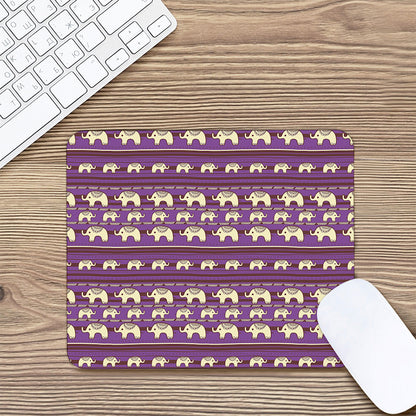 Cute Indian Tribal Elephant Print Mouse Pad
