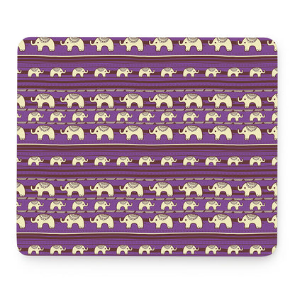 Cute Indian Tribal Elephant Print Mouse Pad