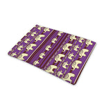 Cute Indian Tribal Elephant Print Pet Cooling Mat Cover