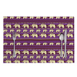 Cute Indian Tribal Elephant Print Placemat