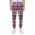 Cute Indian Tribal Elephant Print Joggers