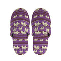 Cute Indian Tribal Elephant Print Slippers
