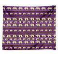 Cute Indian Tribal Elephant Print Tapestry