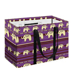 Cute Indian Tribal Elephant Print Utility Tote Bag