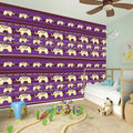 Cute Indian Tribal Elephant Print Wall Sticker