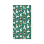 Cute Jack Russell Terrier Pattern Print Baby Crib Sheet