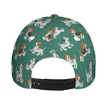 Cute Jack Russell Terrier Pattern Print Baseball Cap